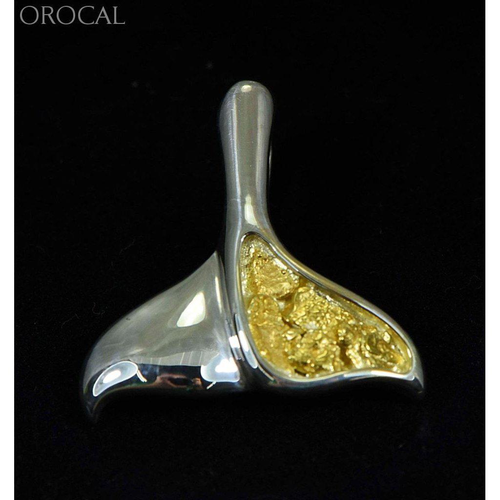 Orocal Gold Nugget Whale Tail Pendant PDLWT13NSSX-Destination Gold Detectors