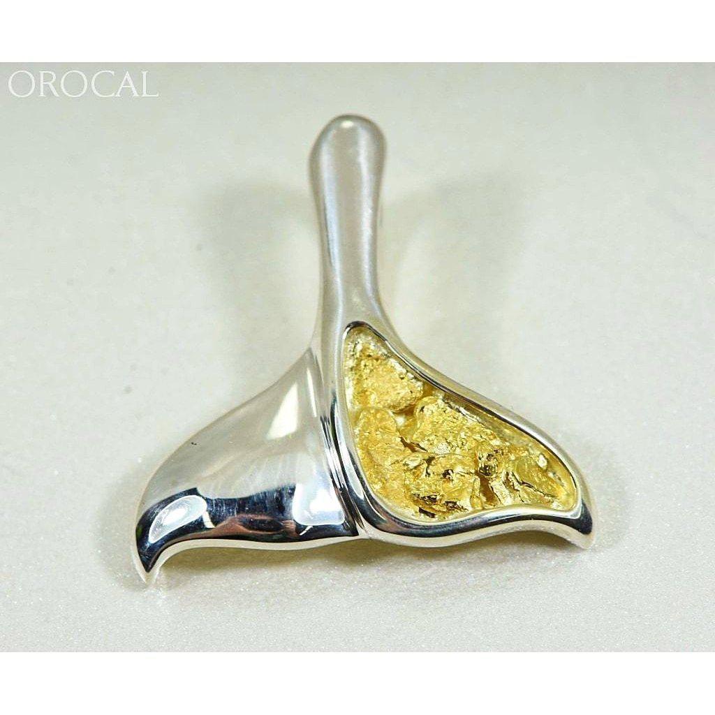 Orocal Gold Nugget Whale Tail Pendant PDLWT13NSSX-Destination Gold Detectors