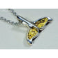 Orocal Gold Nugget Whale Tail Pendant PDLWT8MNSSX-Destination Gold Detectors