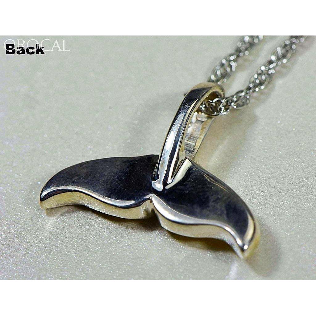 Orocal Gold Nugget Whale Tail Pendant PDLWT8MNSSX-Destination Gold Detectors