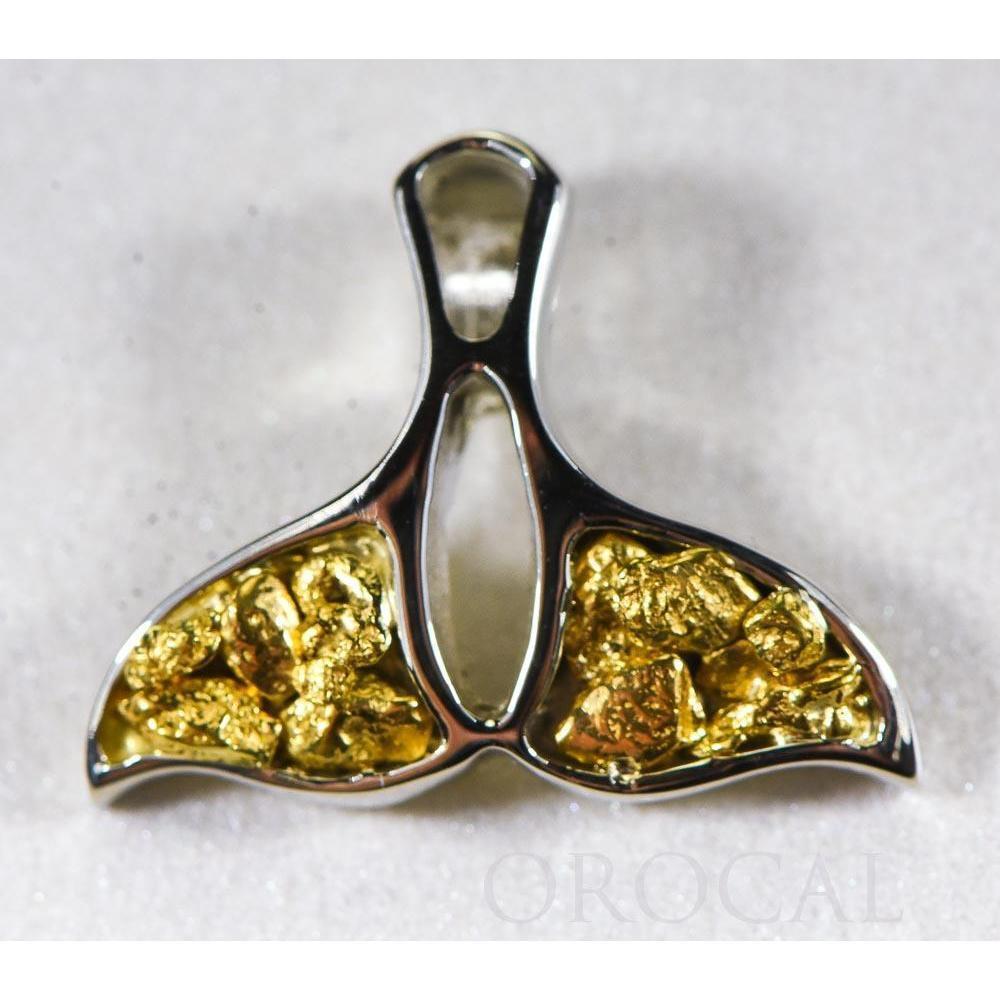 Orocal Gold Nugget Whale Tail Pendant PWT24WX-Destination Gold Detectors