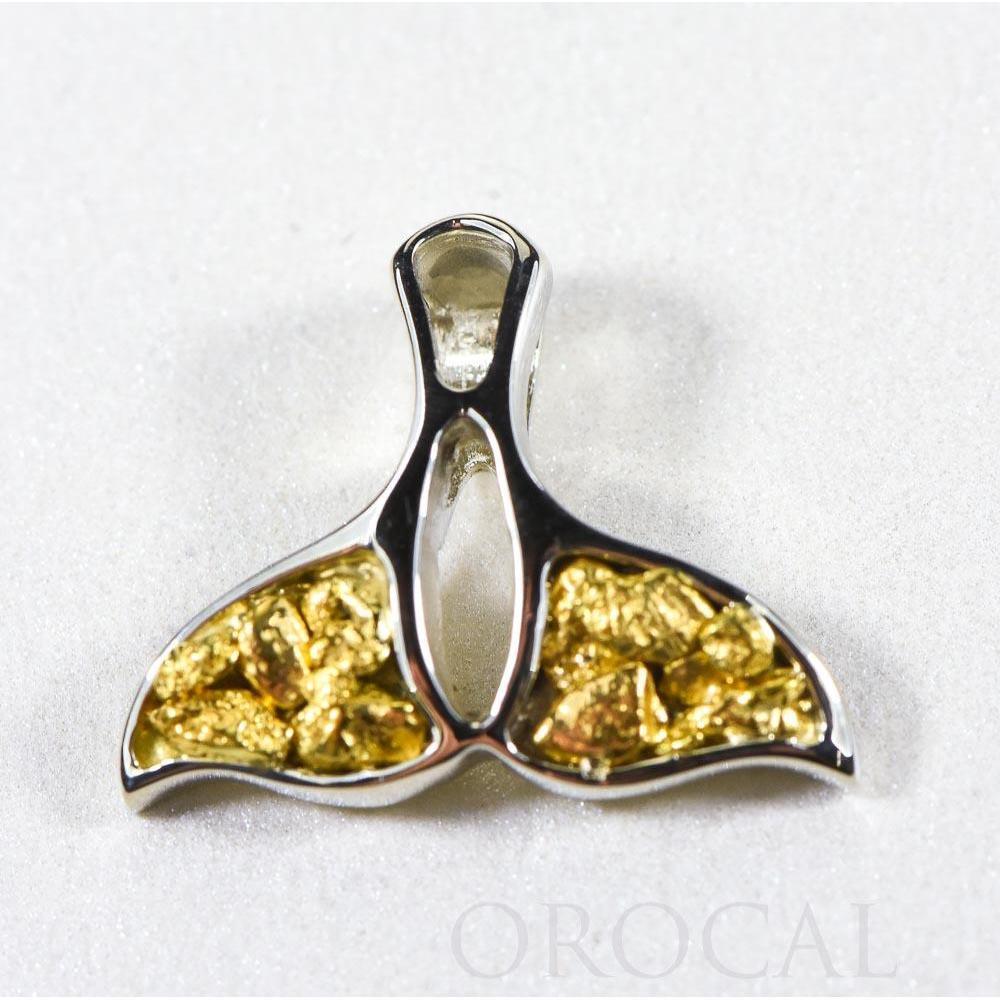 Orocal Gold Nugget Whale Tail Pendant PWT24WX-Destination Gold Detectors