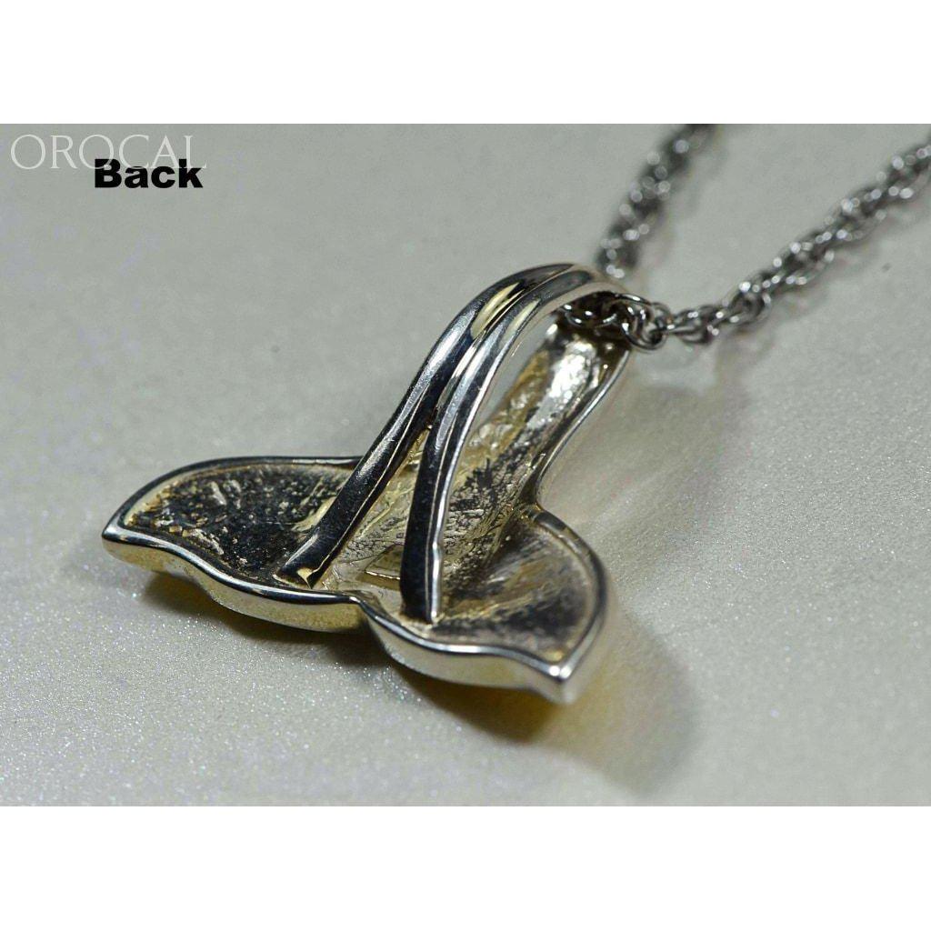 Orocal Gold Nugget Whale Tail Pendant PWT34NSS-Destination Gold Detectors