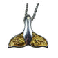 Orocal Gold Nugget Whale Tail Pendant PWT34NSS-Destination Gold Detectors