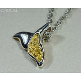Orocal Gold Nugget Whale Tail Pendant PWT37SNSS-Destination Gold Detectors