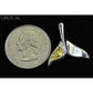 Orocal Gold Nugget Whale Tail Pendant PWT43LNSS-Destination Gold Detectors