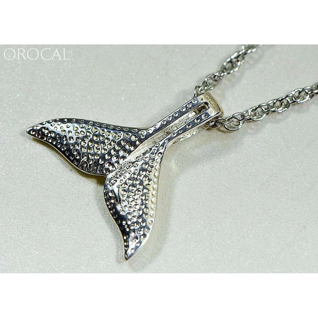 Orocal Gold Nugget Whale Tail Pendant PWT44LNSS-Destination Gold Detectors