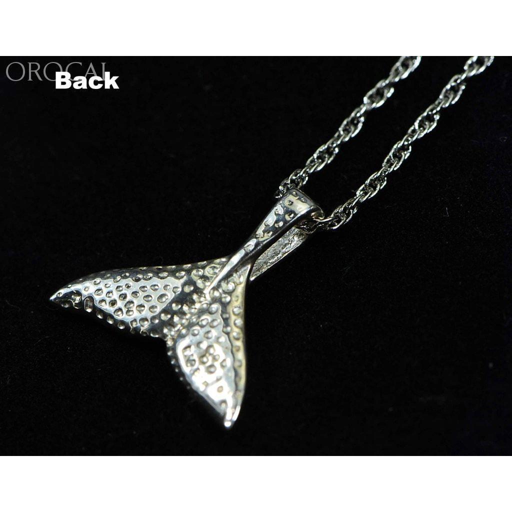 Orocal Gold Nugget Whale Tail Pendant PWT44SNSS-Destination Gold Detectors