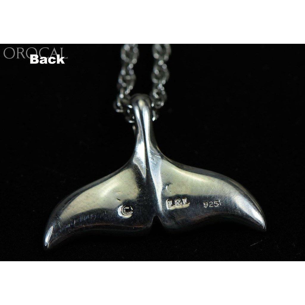 Orocal Gold Nugget Whales Tail Pendant PAJWT301NSS-Destination Gold Detectors