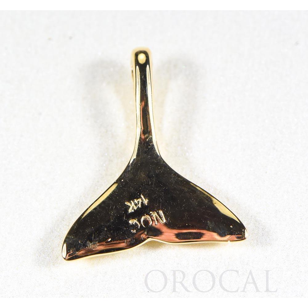Orocal Gold Nugget Whales Tail Pendant PWT101X-Destination Gold Detectors