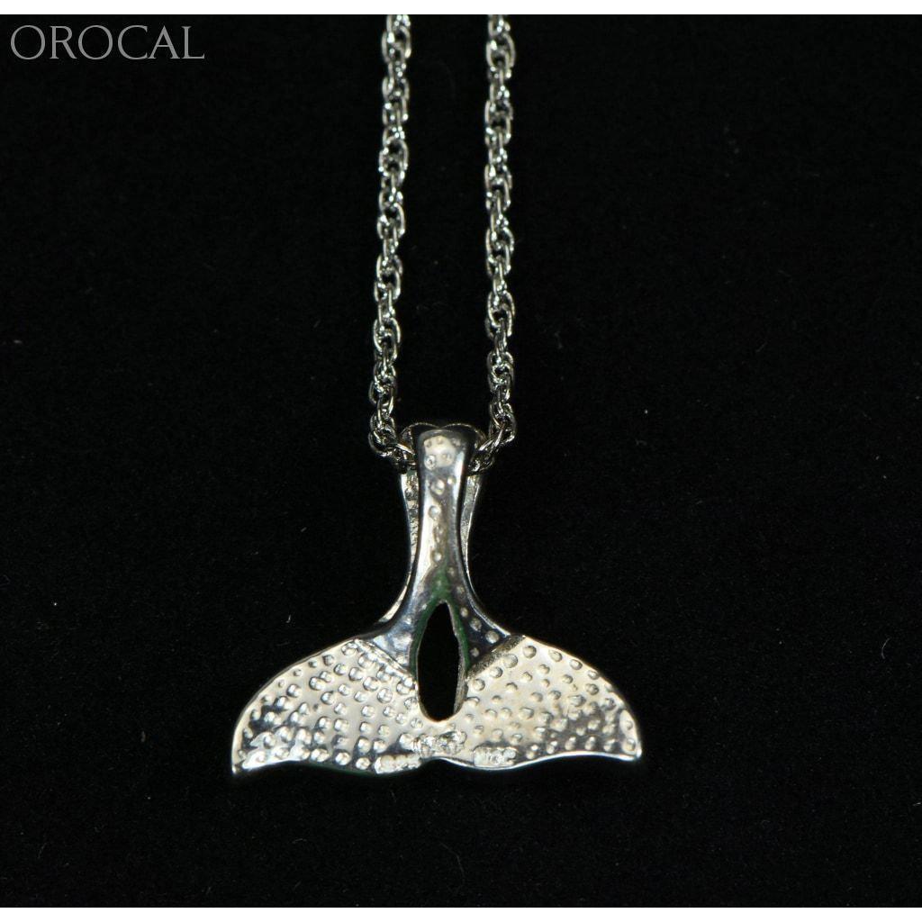 Orocal Gold Nugget Whales Tail Pendant PWT22NSS-Destination Gold Detectors