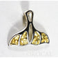 Orocal Gold Nugget Whales Tail Pendant PWT25NWX-Destination Gold Detectors
