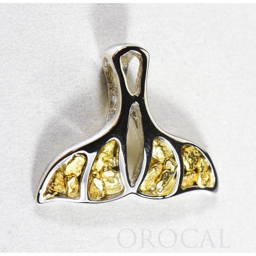 Orocal Gold Nugget Whales Tail Pendant PWT25NWX-Destination Gold Detectors