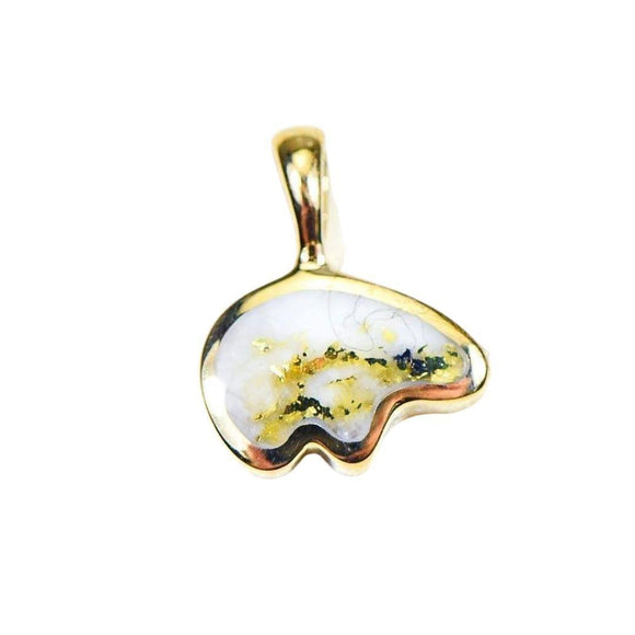 Orocal Gold Quartz Bear Pendant PBR1SHQX-Destination Gold Detectors
