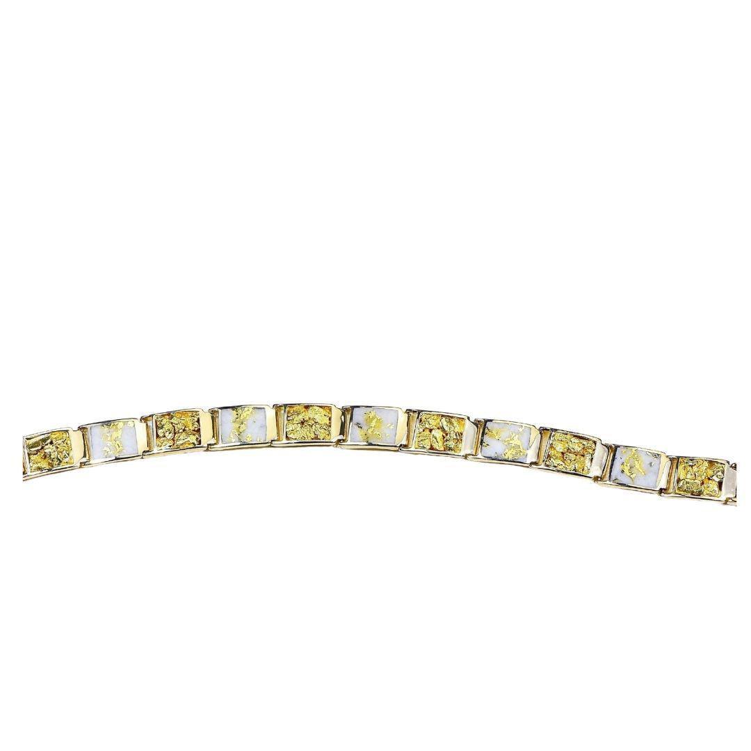 Orocal Gold Quartz Bracelet B12MMOLQL11-Destination Gold Detectors