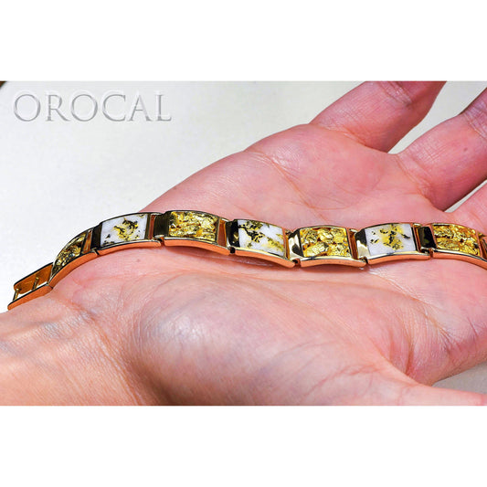Orocal Gold Quartz Bracelet B12MMOLQL11-Destination Gold Detectors