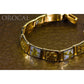 Orocal Gold Quartz Bracelet B12MMOLQL11-Destination Gold Detectors