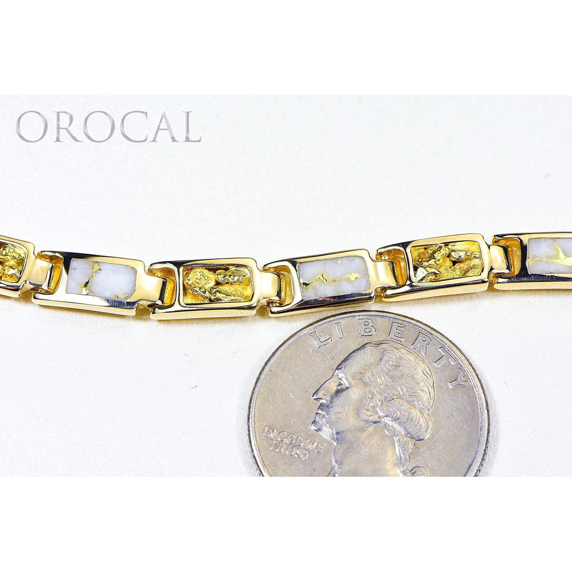 Orocal Gold Quartz Bracelet B6MM7N7Q-Destination Gold Detectors