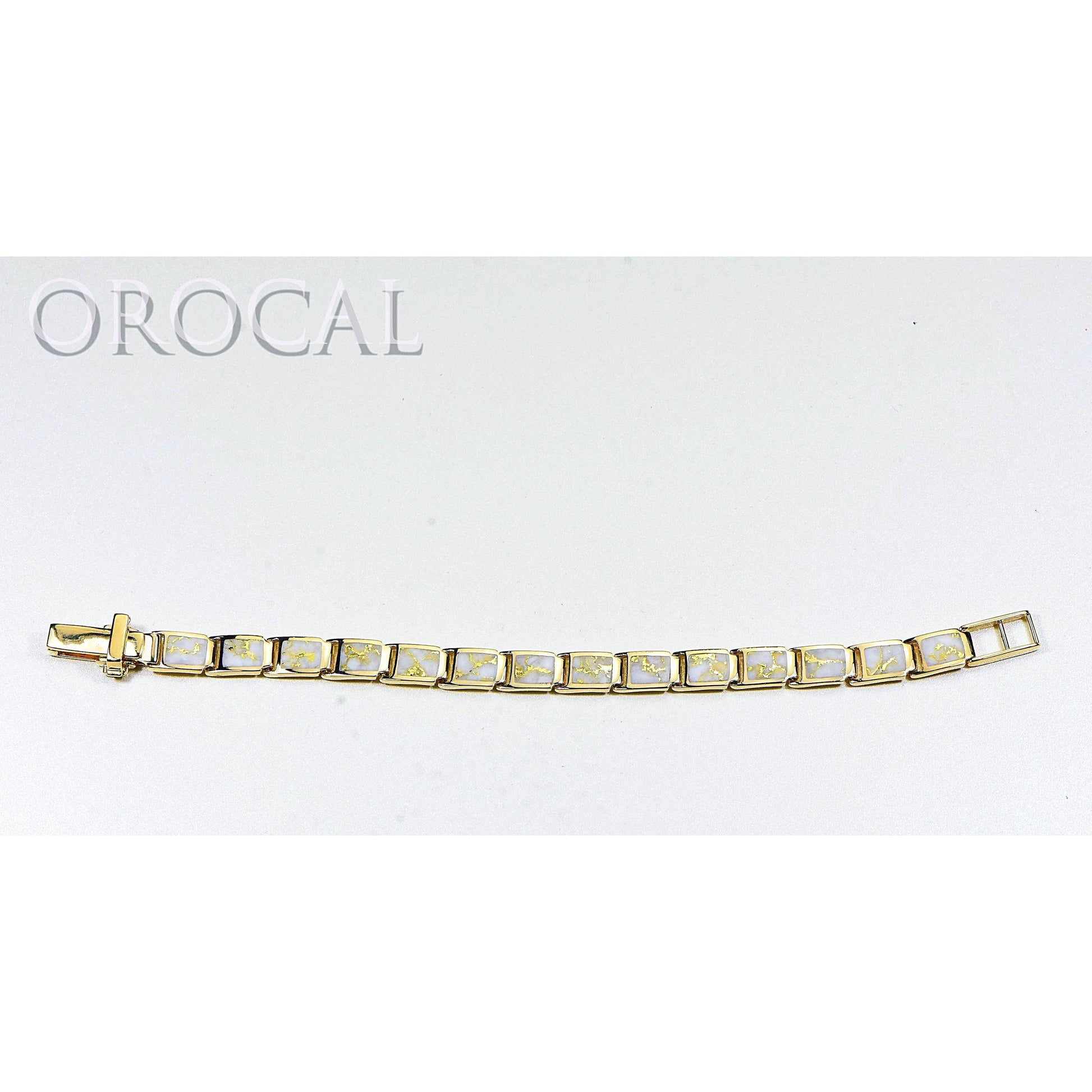 Orocal Gold Quartz Bracelet B8MMH14LQ*-Destination Gold Detectors