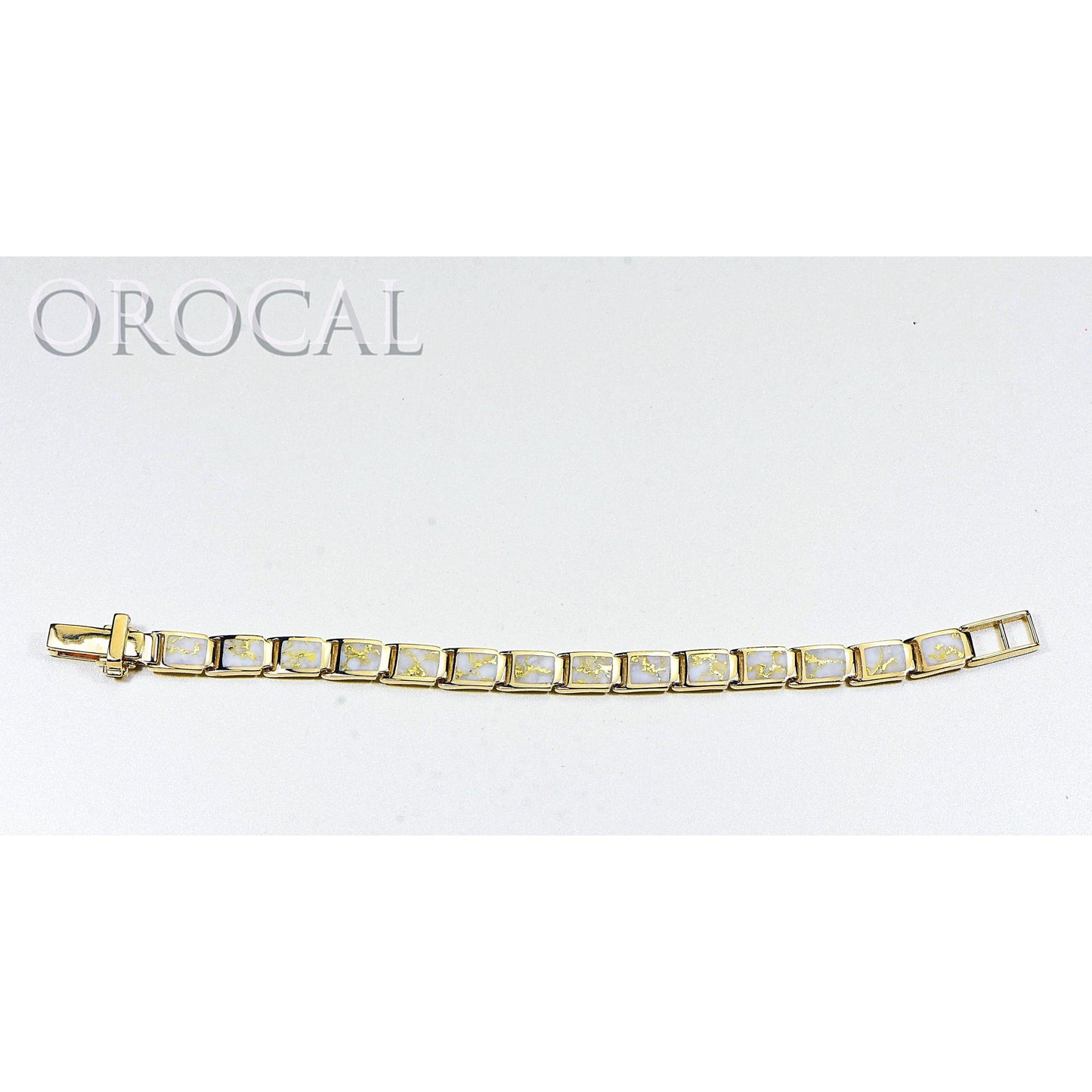 Orocal Gold Quartz Bracelet B8MMH14LQ*-Destination Gold Detectors