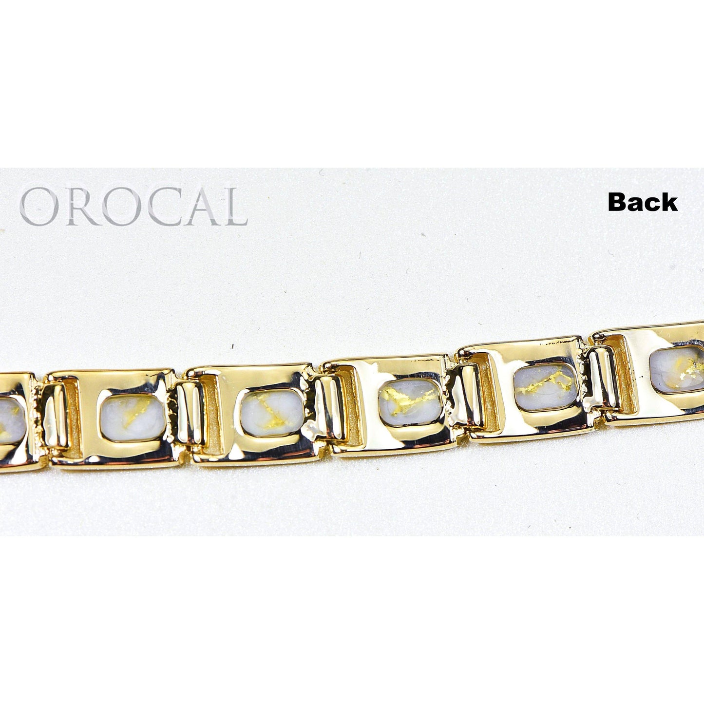 Orocal Gold Quartz Bracelet B8MMH14LQ*-Destination Gold Detectors