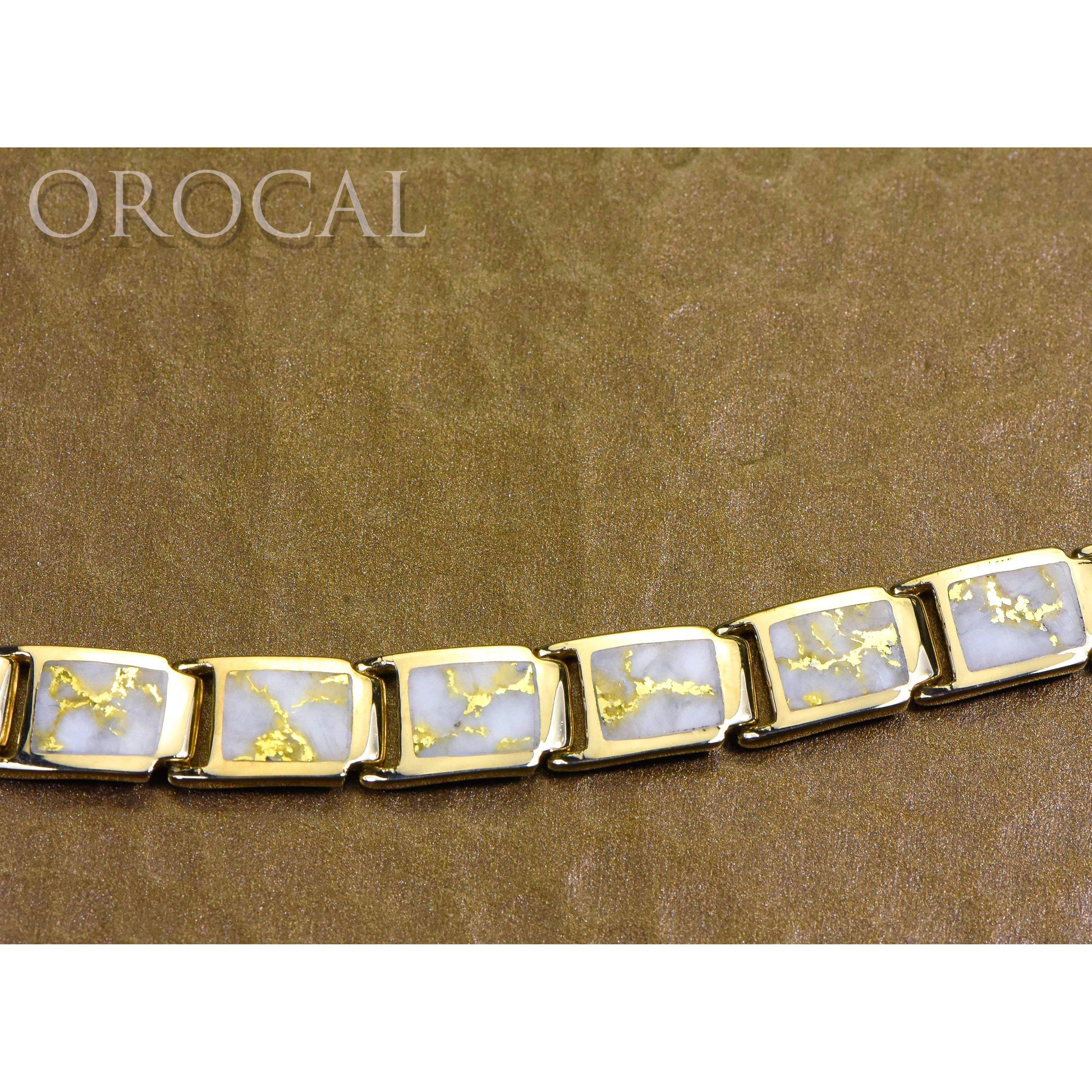 Orocal Gold Quartz Bracelet B8MMH14LQ*-Destination Gold Detectors