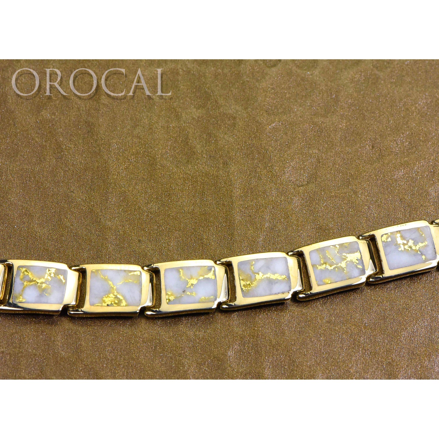 Orocal Gold Quartz Bracelet B8MMH14LQ*-Destination Gold Detectors