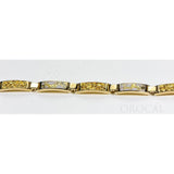 Orocal Gold Quartz Bracelet B8MMNQ6L-Destination Gold Detectors