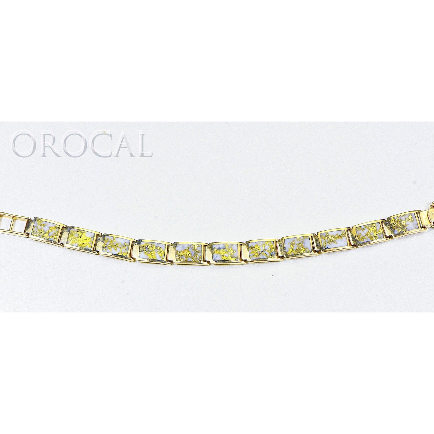 Orocal Gold Quartz Bracelet B9.5MMH11LQ-Destination Gold Detectors