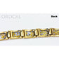 Orocal Gold Quartz Bracelet B9.5MMH11LQ-Destination Gold Detectors
