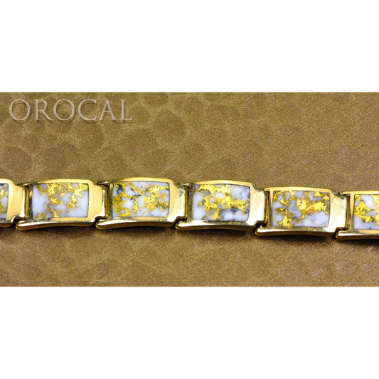 Orocal Gold Quartz Bracelet B9.5MMH11LQ-Destination Gold Detectors