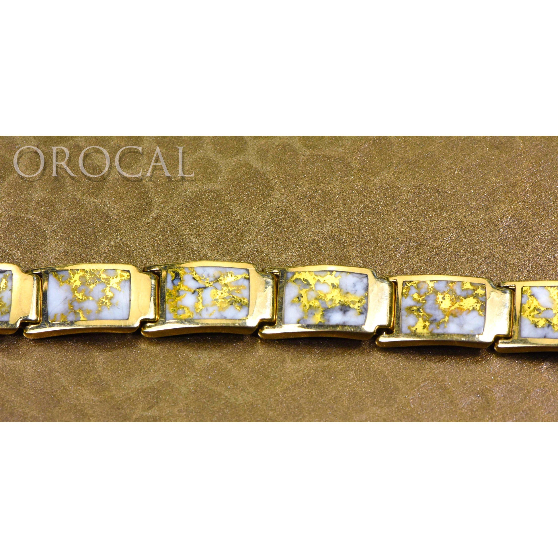 Orocal Gold Quartz Bracelet B9.5MMH11LQ-Destination Gold Detectors