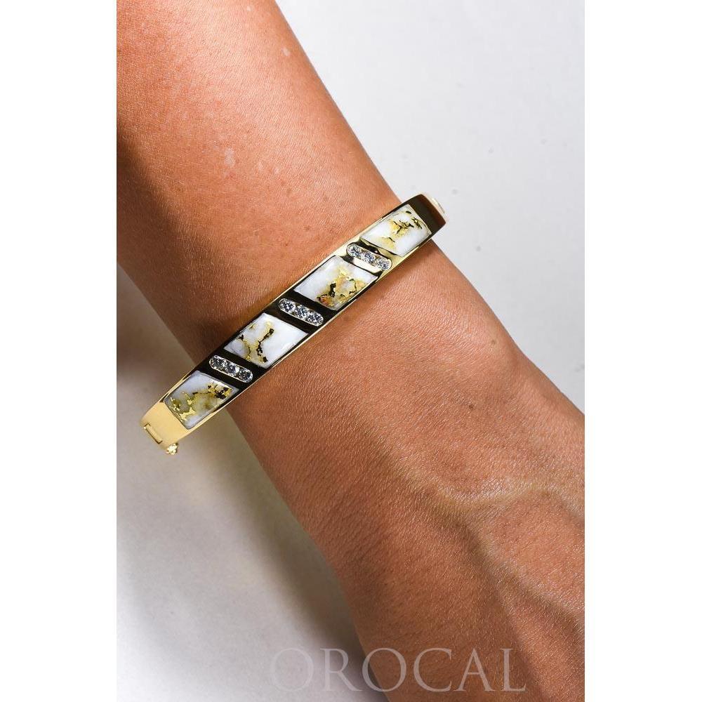 Orocal Gold Quartz Bracelet BBDL132D63Q-Destination Gold Detectors
