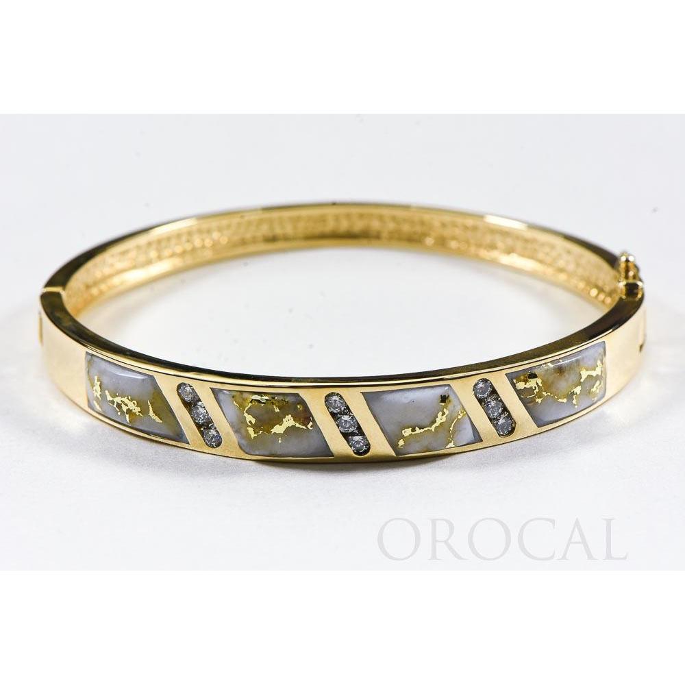 Orocal Gold Quartz Bracelet BBDL132D63Q-Destination Gold Detectors
