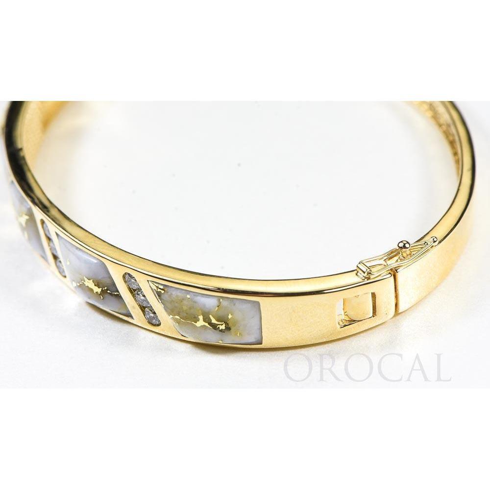 Orocal Gold Quartz Bracelet BBDL132D63Q-Destination Gold Detectors