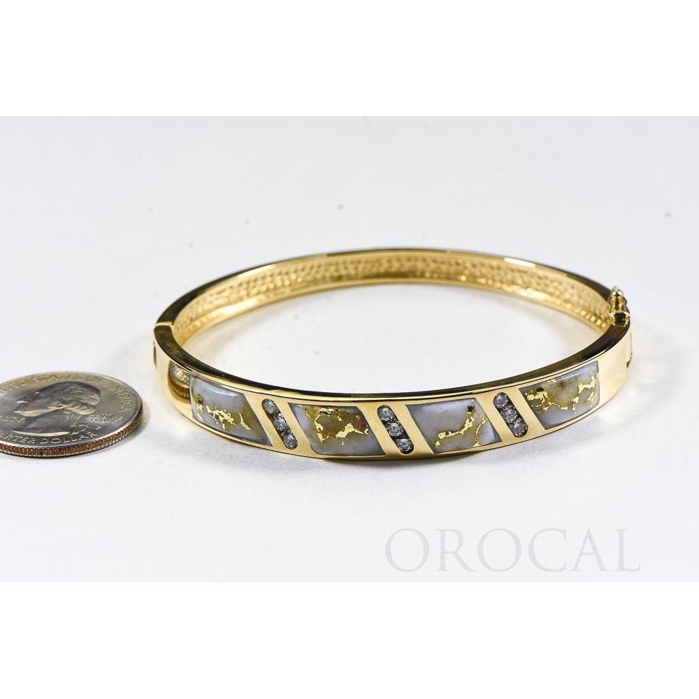 Orocal Gold Quartz Bracelet BBDL132D63Q-Destination Gold Detectors