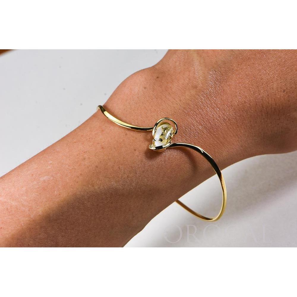 Orocal Gold Quartz Bracelet BBWN784SQ-Destination Gold Detectors