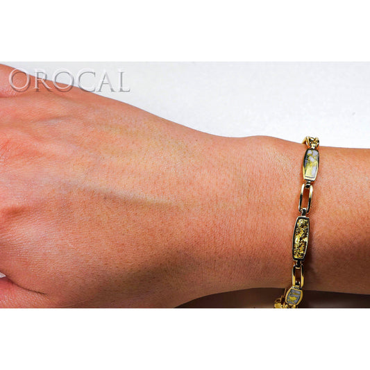 Orocal Gold Quartz Bracelet BDLOV5MMNQC59-Destination Gold Detectors