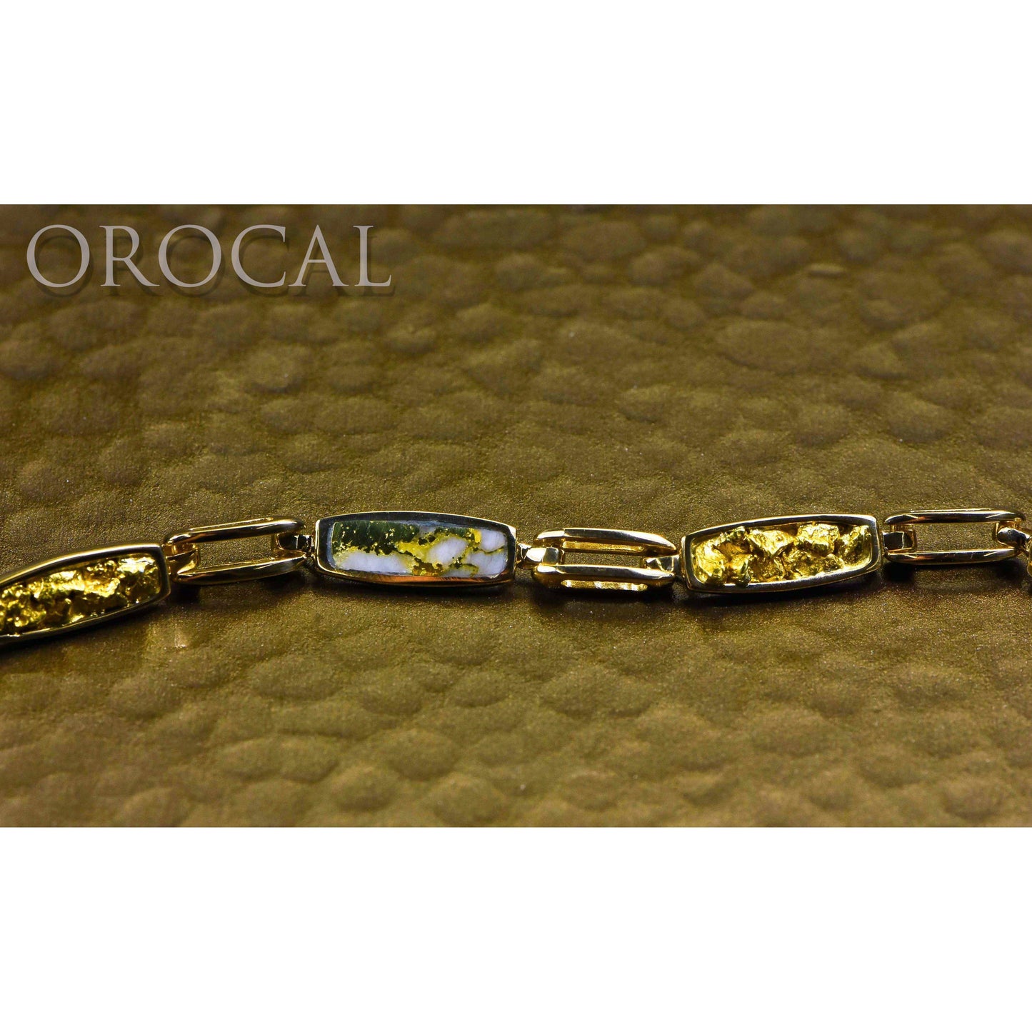 Orocal Gold Quartz Bracelet BDLOV5MMNQC59-Destination Gold Detectors