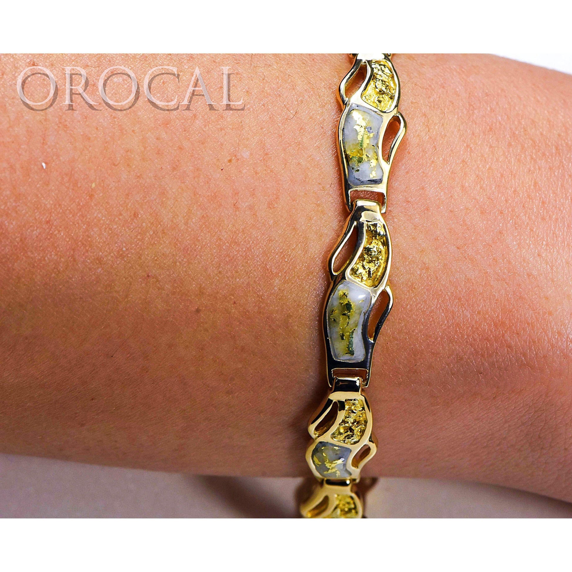 Orocal Gold Quartz Bracelet BWB24OLQ-Destination Gold Detectors