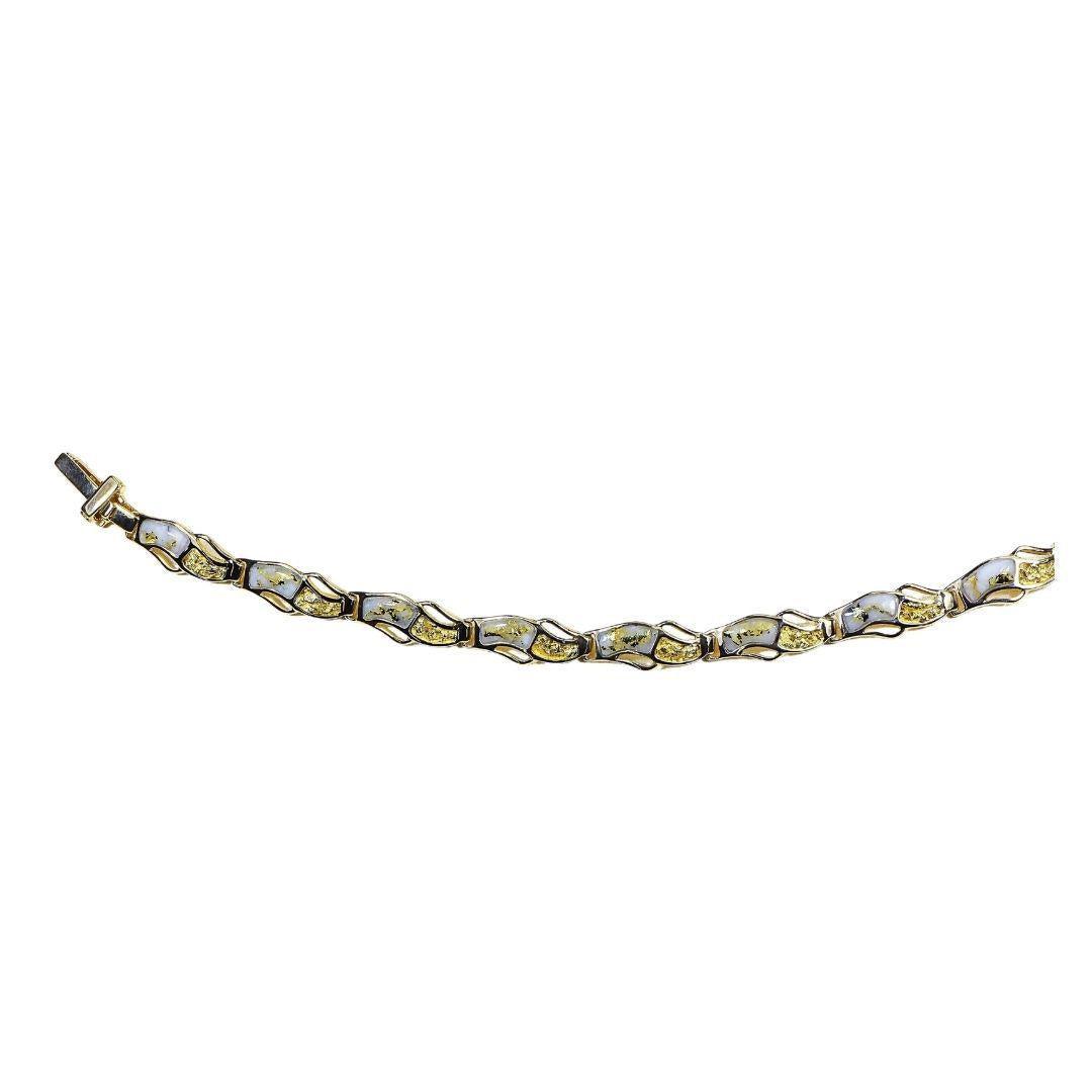 Orocal Gold Quartz Bracelet BWB24OLQ-Destination Gold Detectors