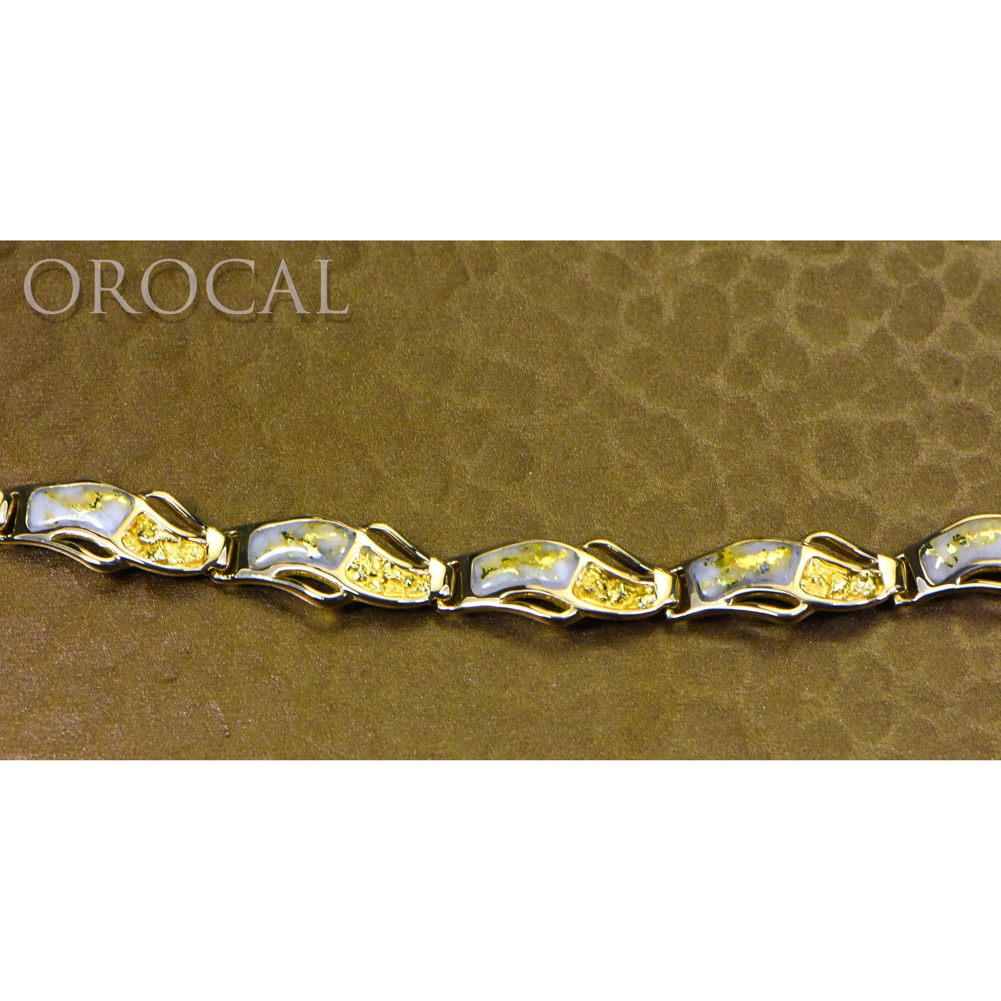 Orocal Gold Quartz Bracelet BWB24OLQ-Destination Gold Detectors