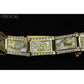Orocal Gold Quartz Bracelet with Diamonds B16MMDQ-Destination Gold Detectors