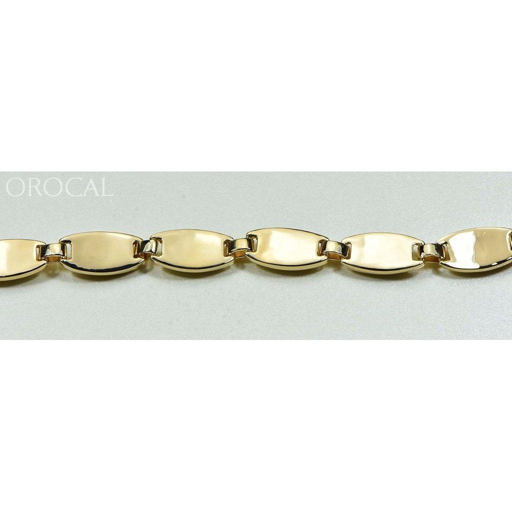 Orocal Gold Quartz Bracelet with Diamonds BDLOV6MMD210Q-Destination Gold Detectors