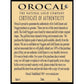 Orocal Gold Quartz Cross Pendant PCR18QX-Destination Gold Detectors