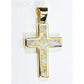 Orocal Gold Quartz Cross Pendant PCR21QX-Destination Gold Detectors