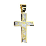 Orocal Gold Quartz Cross Pendant PCR21QX-Destination Gold Detectors