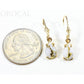 Orocal Gold Quartz Earrings Dangles E10*7Q/LB-Destination Gold Detectors