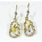 Orocal Gold Quartz Earrings Dangles EFFQ5/LB-Destination Gold Detectors