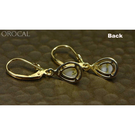 Orocal Gold Quartz Earrings Dangles EN442Q/LB-Destination Gold Detectors